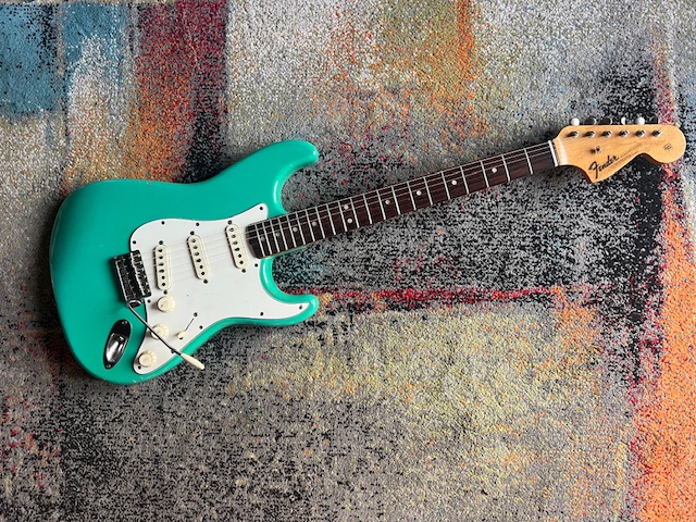 1966 Fender Stratocaster Foam Green refinish