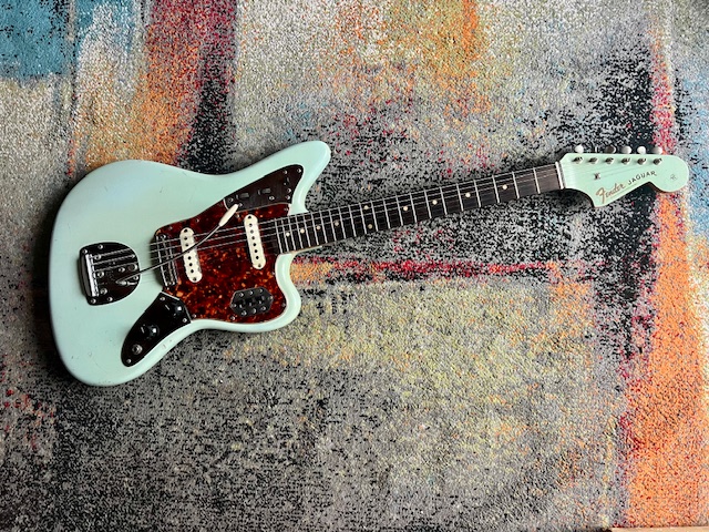1962 Fender Jaguar Sonic Blue refinish