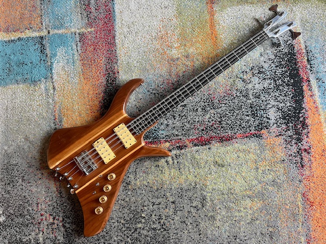 Early 1980s Kramer XL8 8 String Bass Natural Finish